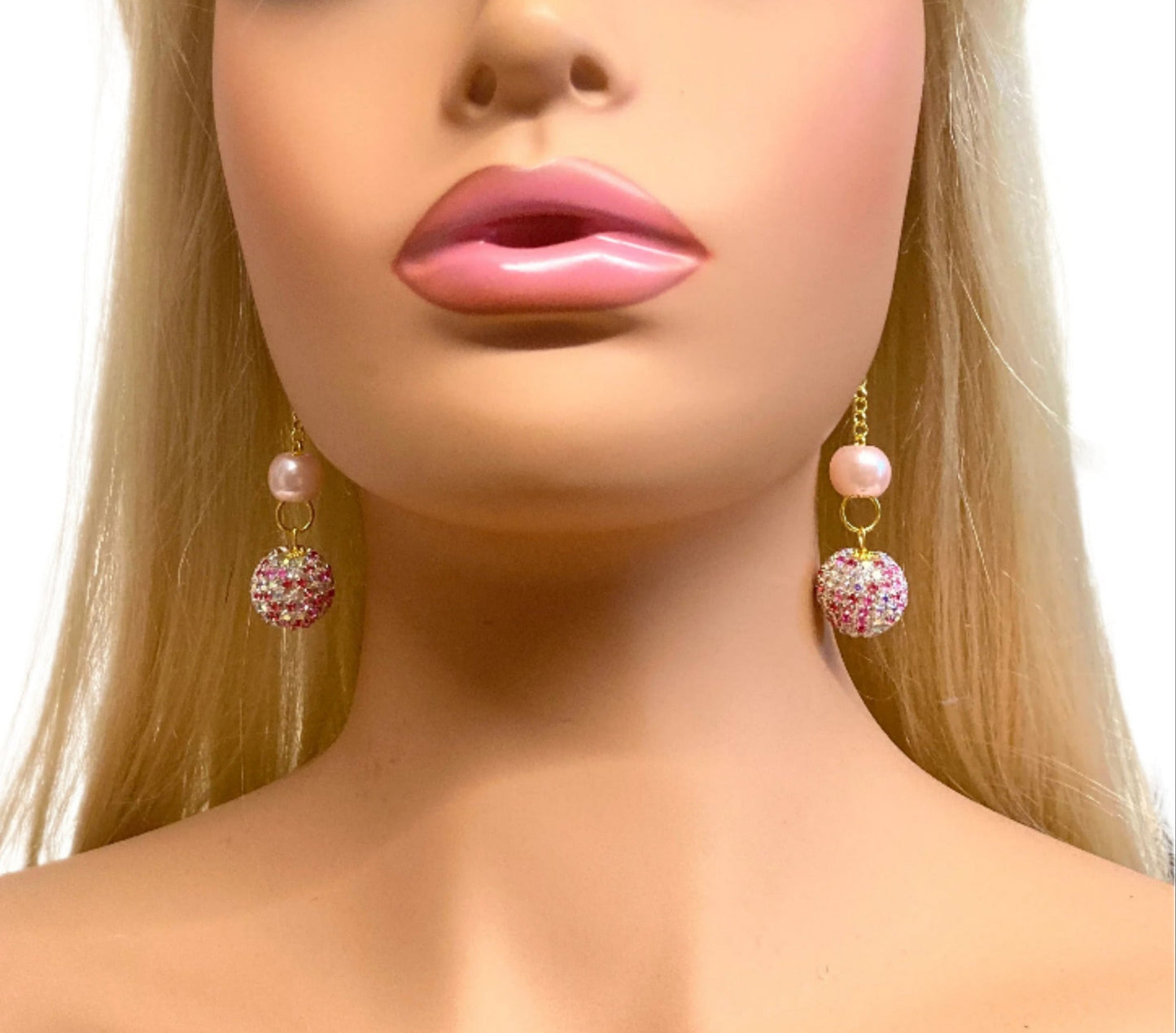 PINK BEAUTY EARRINGS