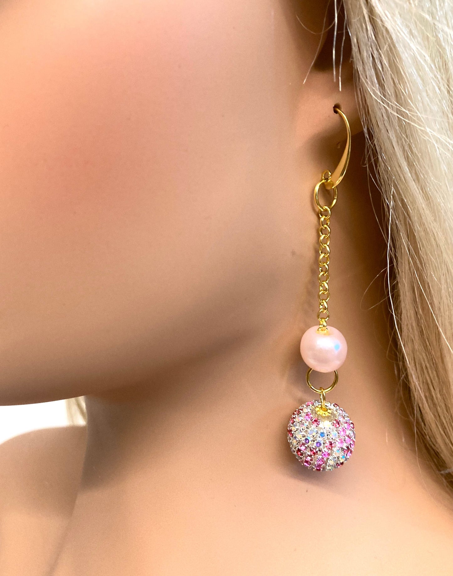 PINK BEAUTY EARRINGS