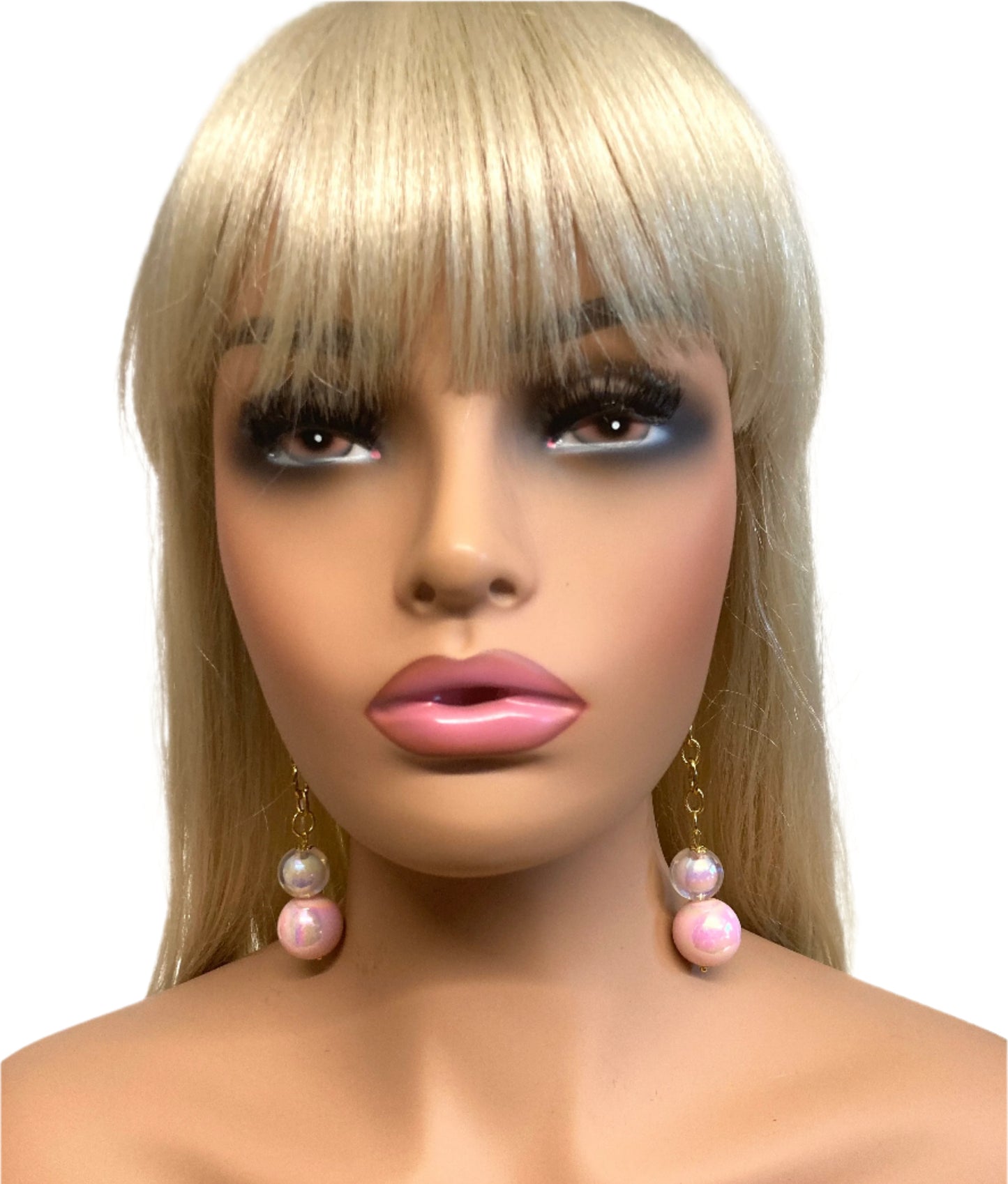 SILKY PINK EARRINGS