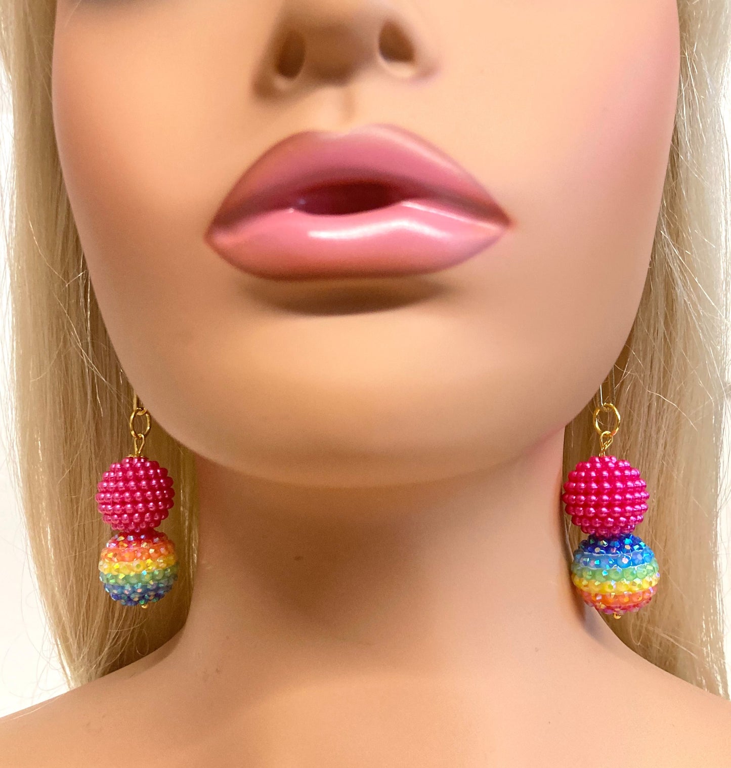RAINBOW CANDY EARRINGS
