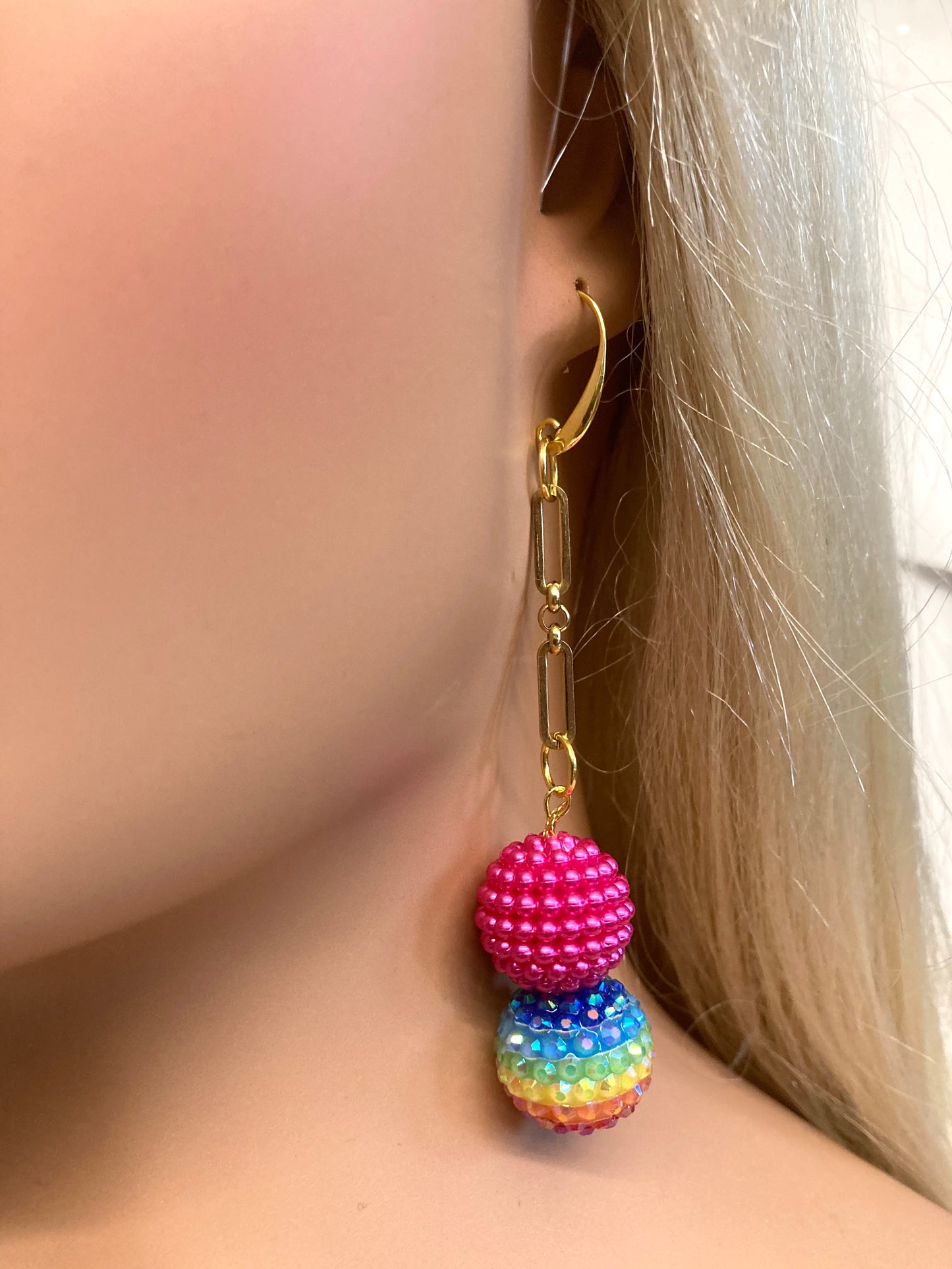 RAINBOW CANDY EARRINGS
