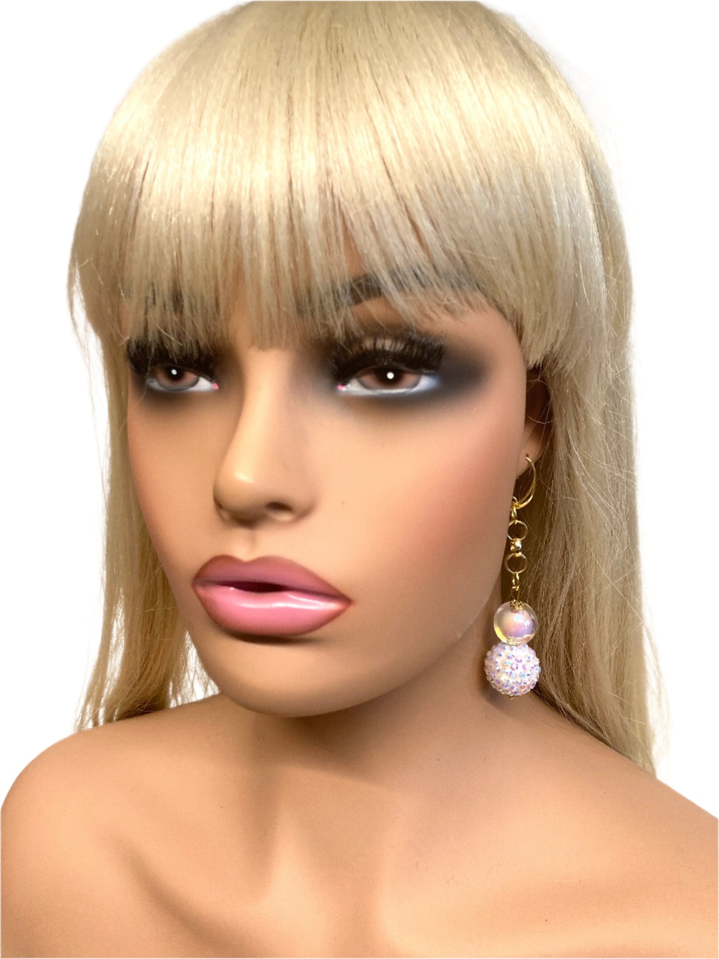 SWEET PINK PEARL EARRINGS
