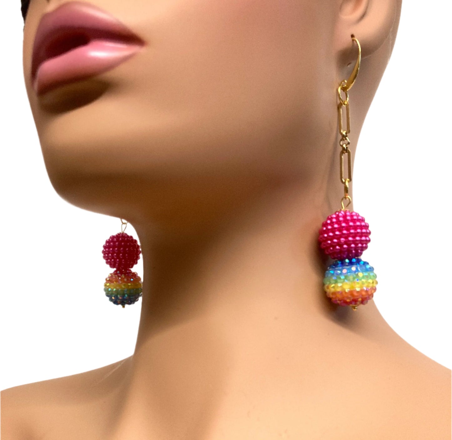 RAINBOW CANDY EARRINGS