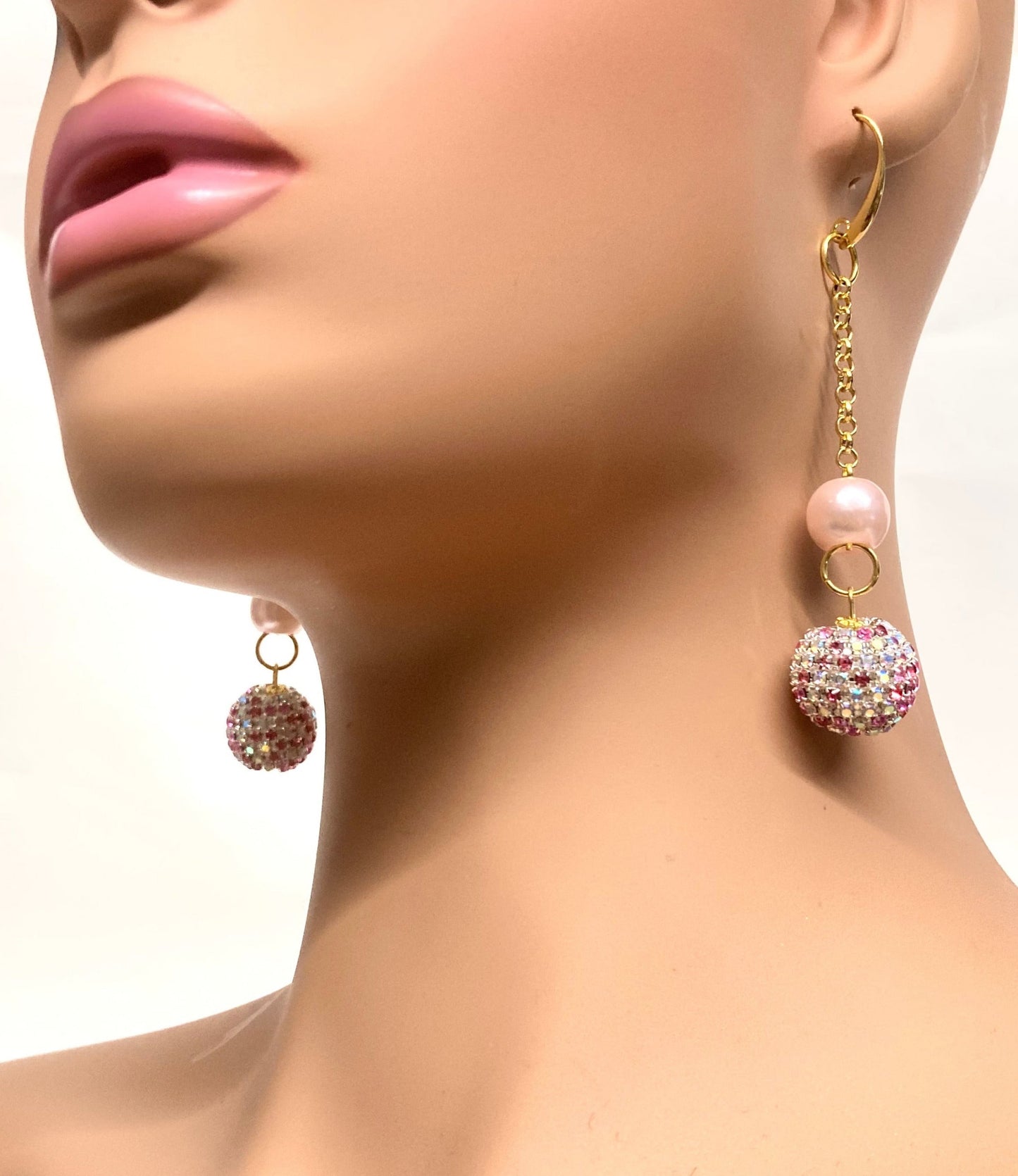 PINK BEAUTY EARRINGS