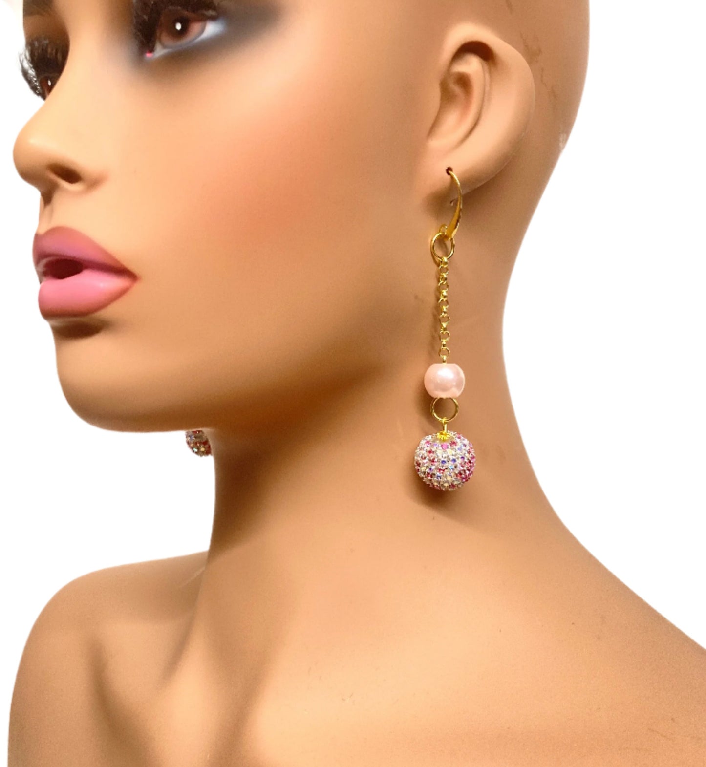 PINK BEAUTY EARRINGS