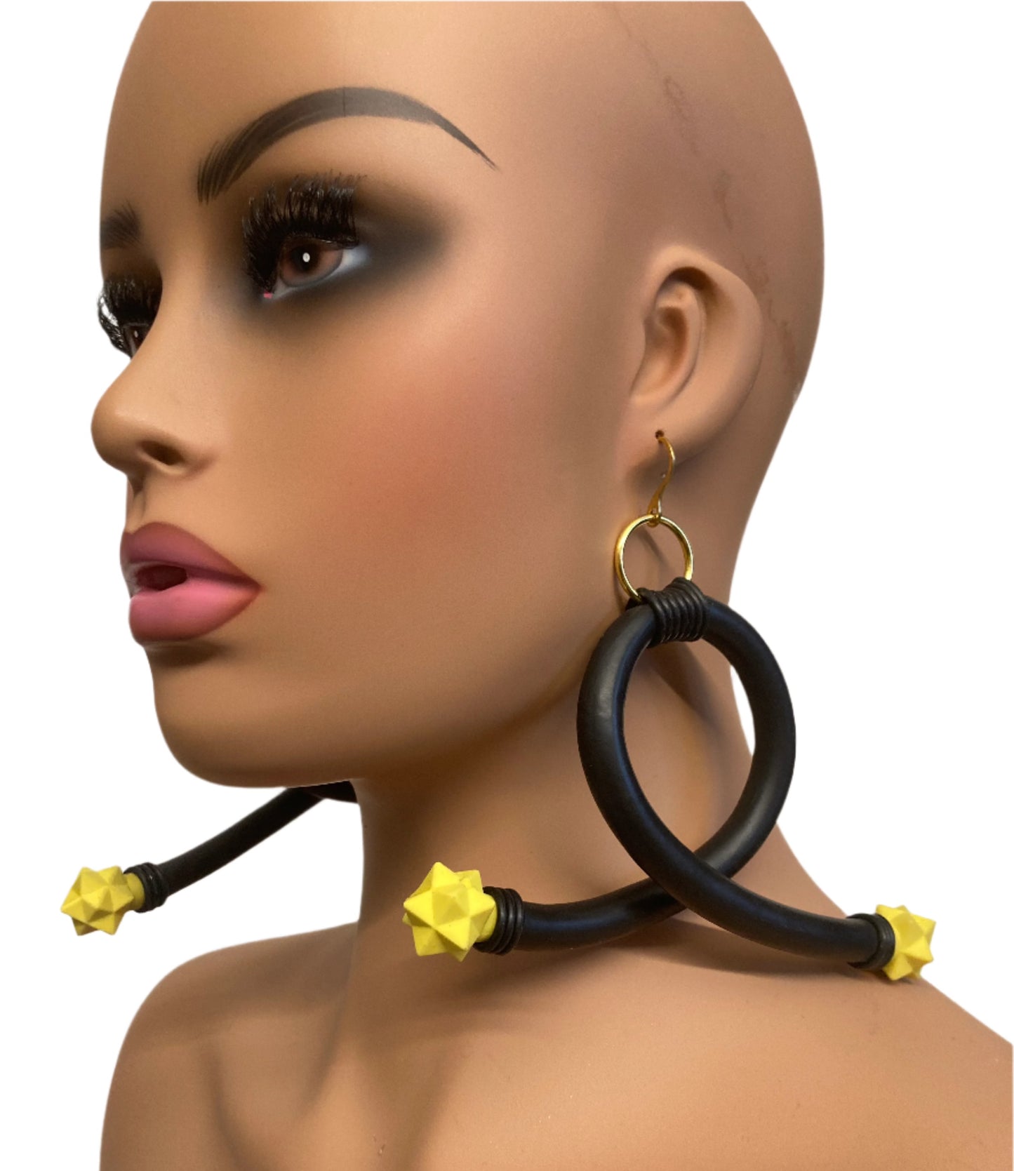 YELLO TWIX EARRING