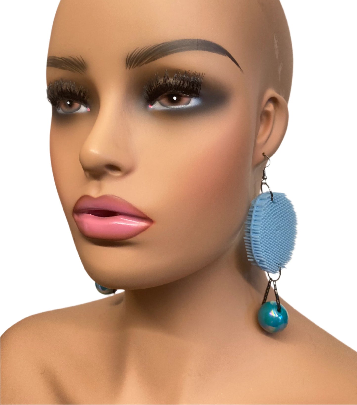 AQUA RUBEX EARRINGS