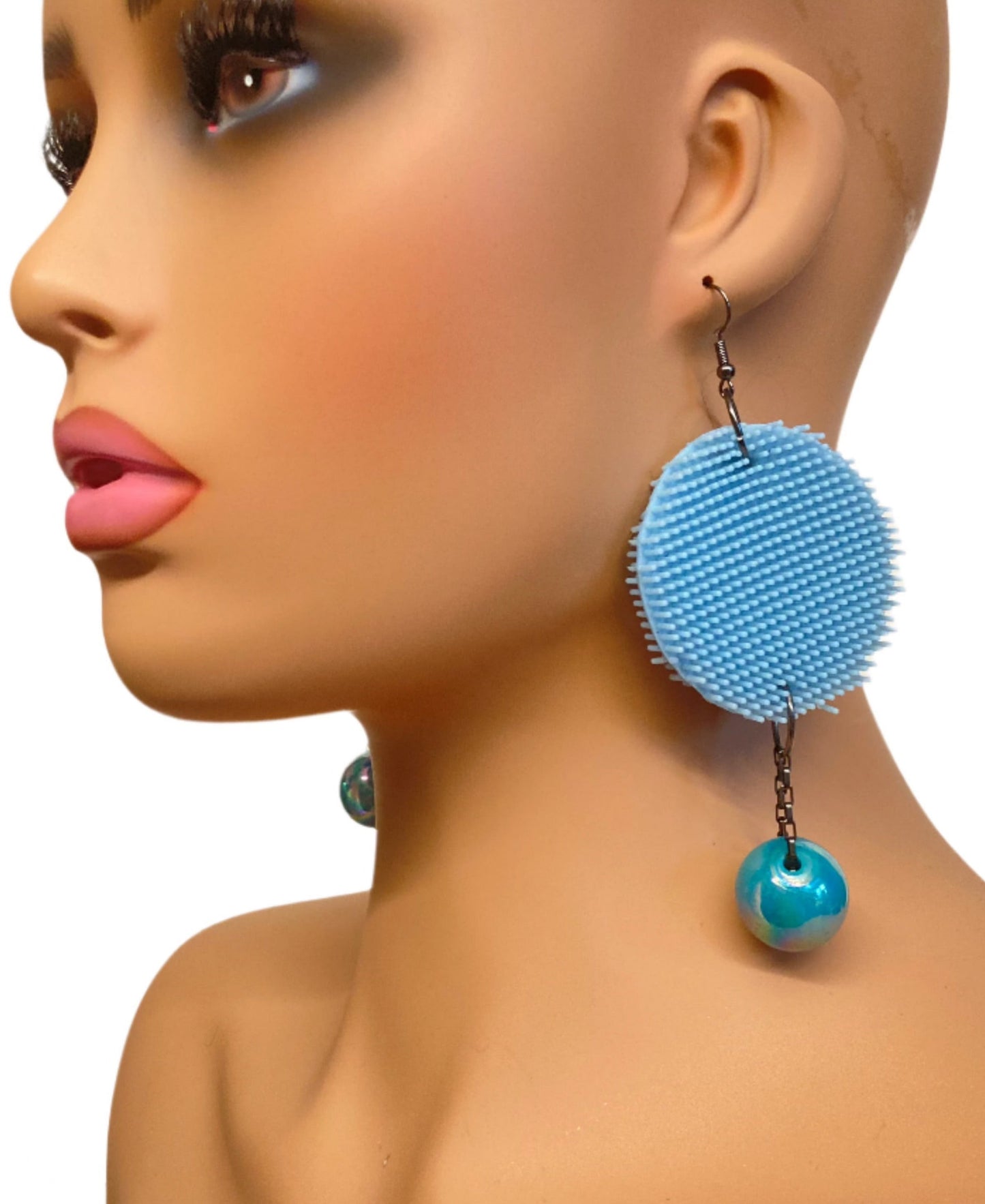 AQUA RUBEX EARRINGS