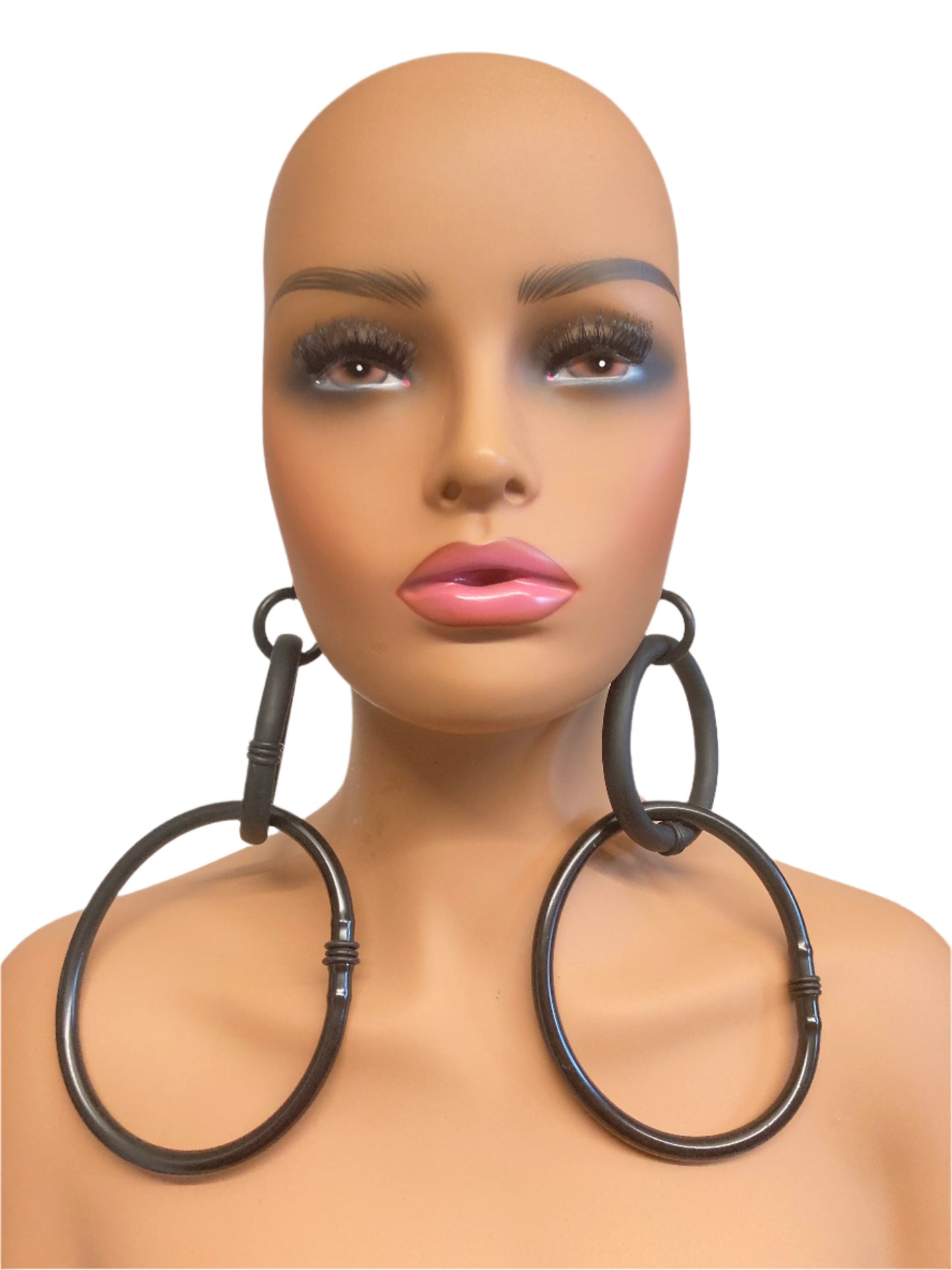 BLATEX HOOPX EARRINGS