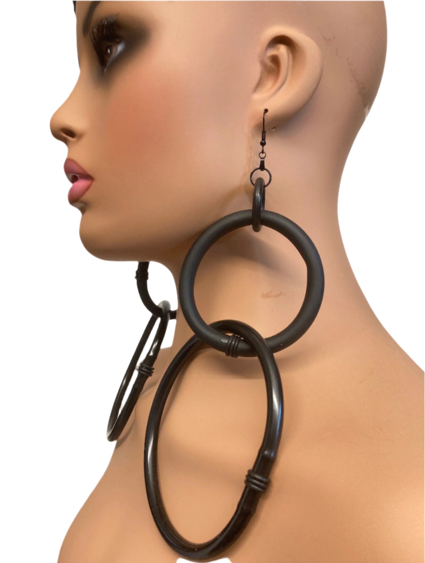 BLATEX HOOPX EARRINGS