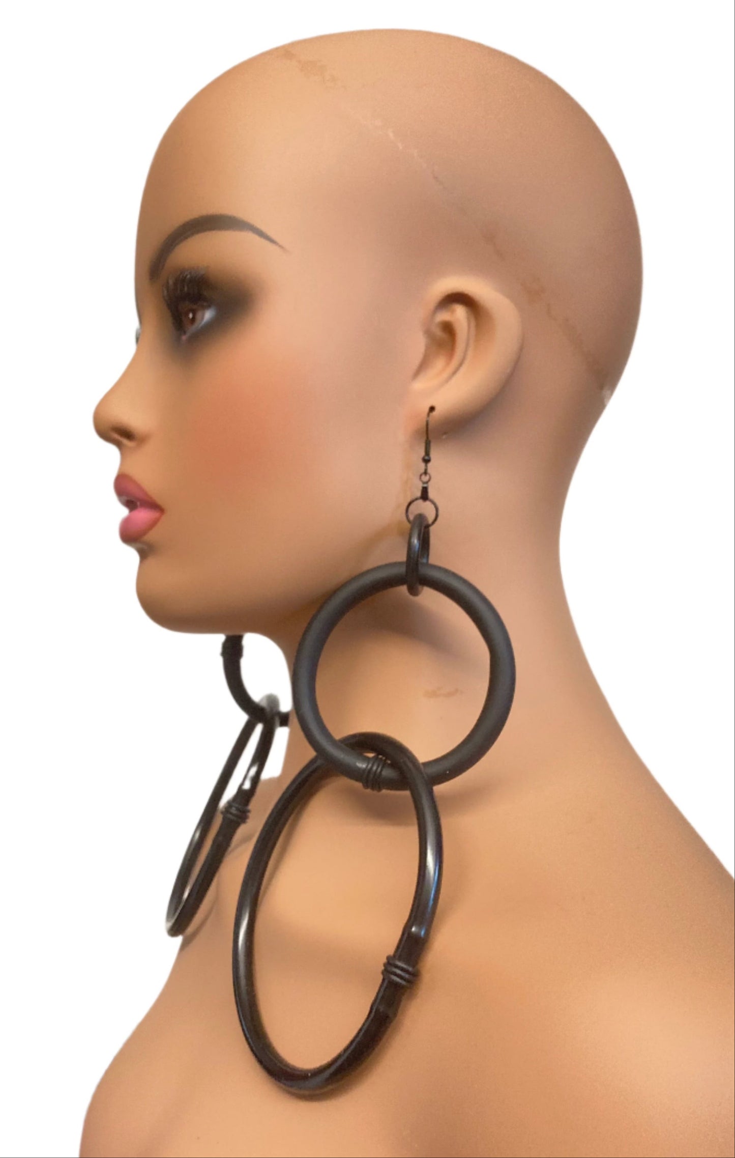 BLATEX HOOPX EARRINGS