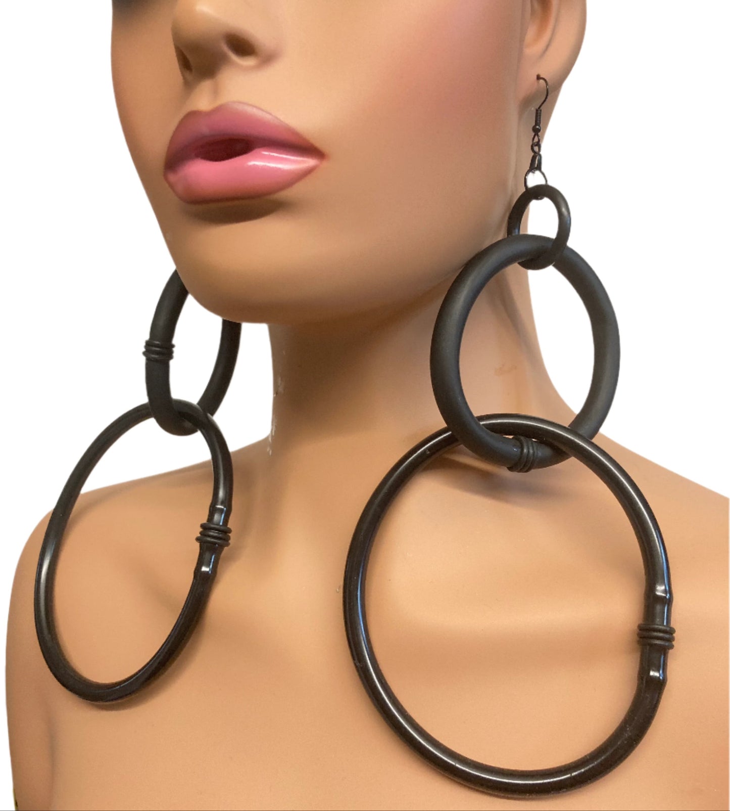 BLATEX HOOPX EARRINGS