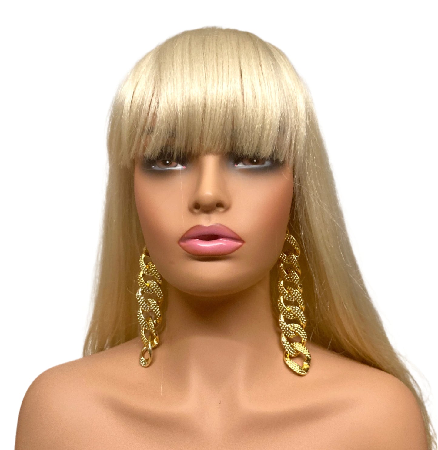 BLINGY BLINGY GOLD SNAKE EARRINGS