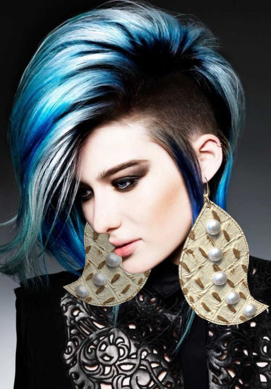 PEARL LEAVEX EARRING