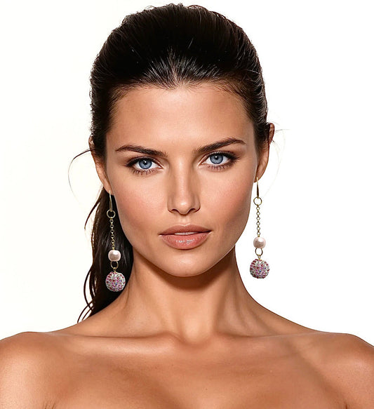 PINK BEAUTY EARRINGS