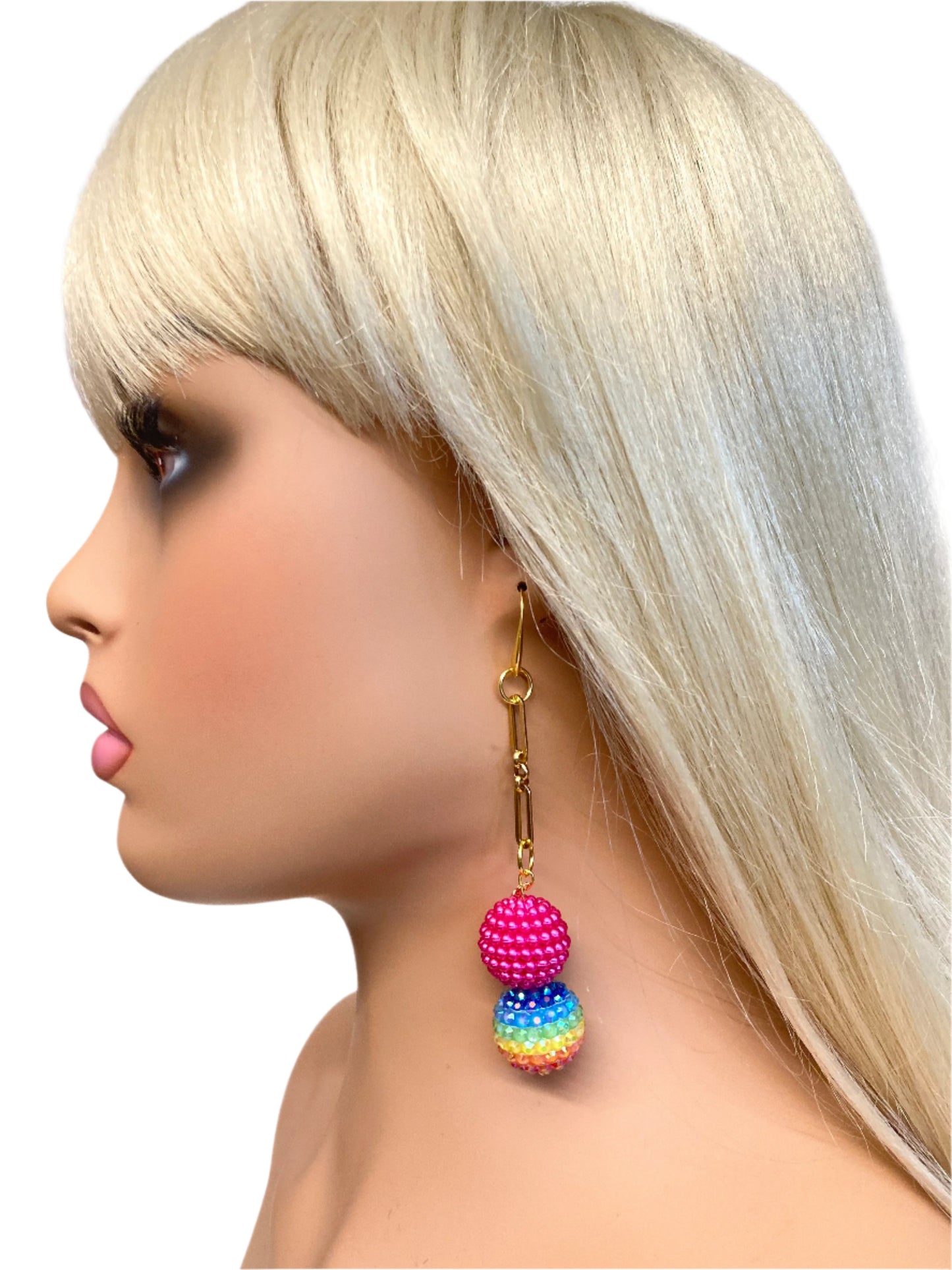 RAINBOW CANDY EARRINGS
