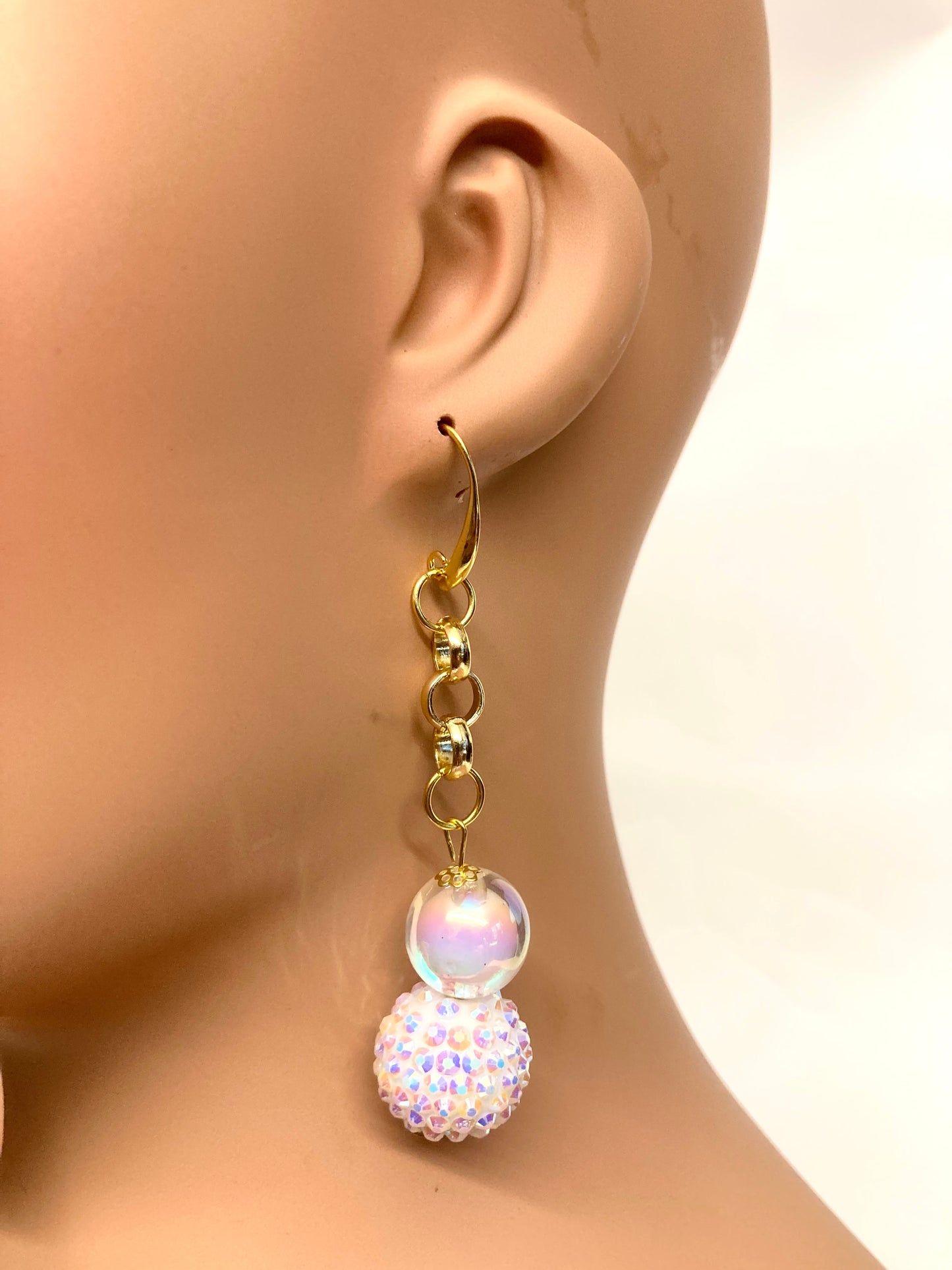 SWEET PINK PEARL EARRINGS