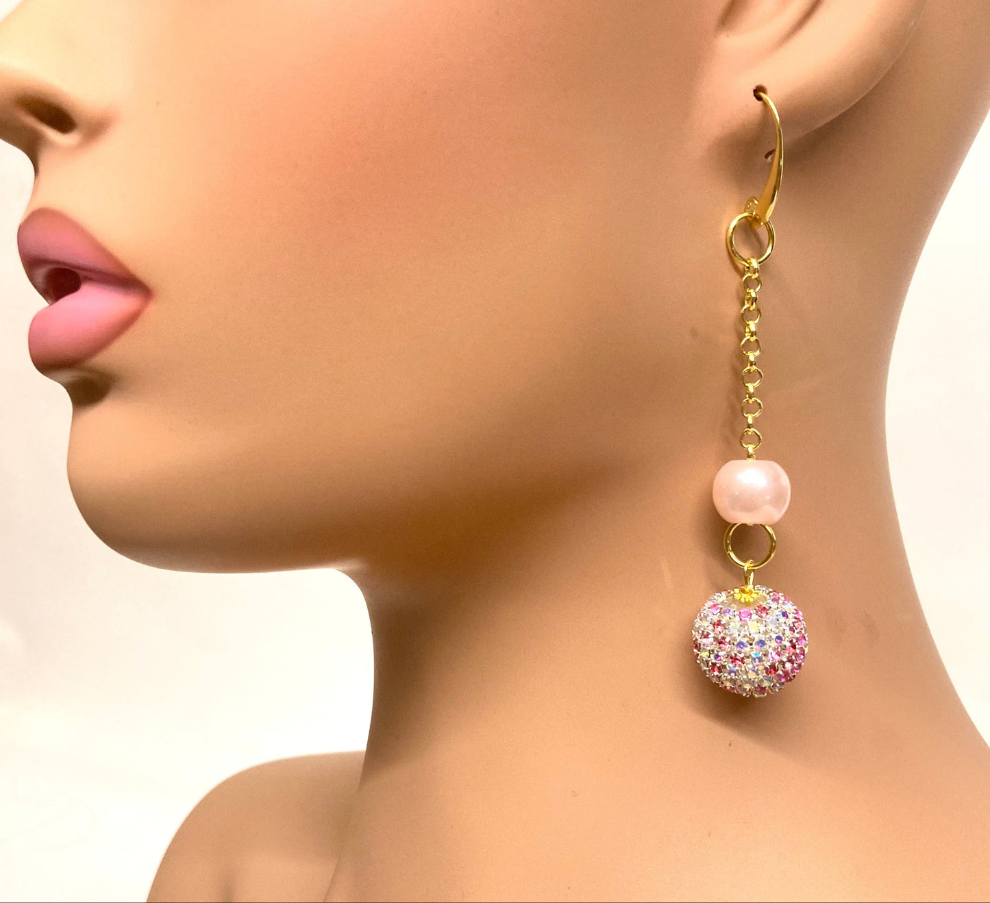 PINK BEAUTY EARRINGS